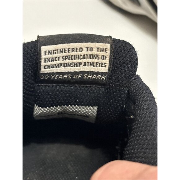 Nike Youth Black White Football Cleats Land Shark Athletic Shoes 4Y - Picture 6 of 16